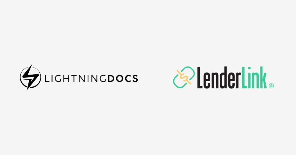 Lightning Docs and Lender Link logos
