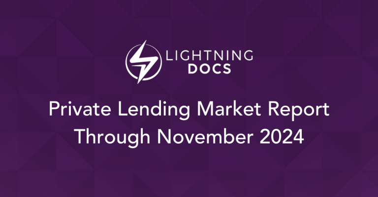 Lightning Docs Year in Review: Private Lending Market Insights through November 2024