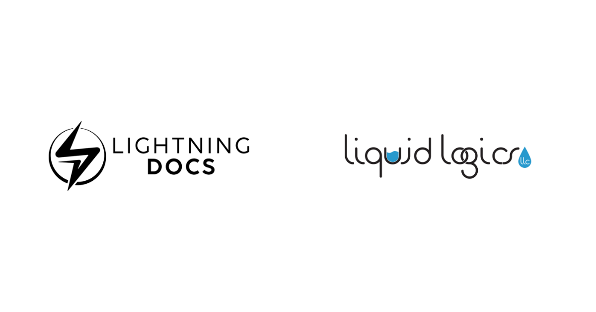 Lightning Docs and Liquid Logics logos