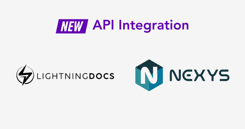 Lightning Docs and Nexys Integration