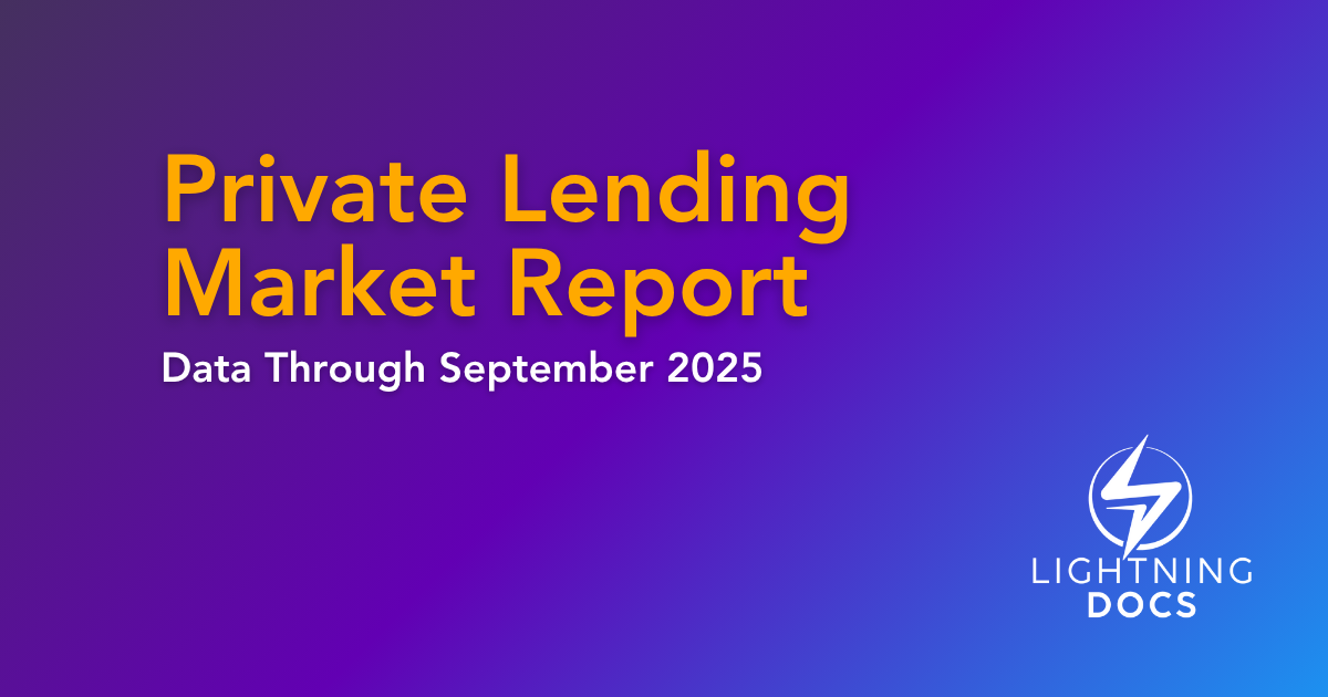 Private Lending Market Report - Data through September 2025