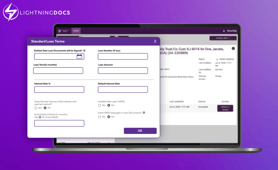 Loan Document Software Solution for Private Lending