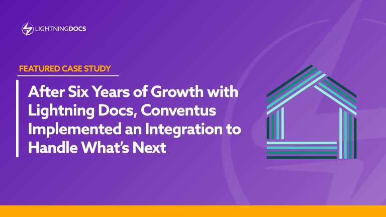 After Six Years of Growth with Lightning Docs, Conventus Implemented an Integration to Handle What’s Next